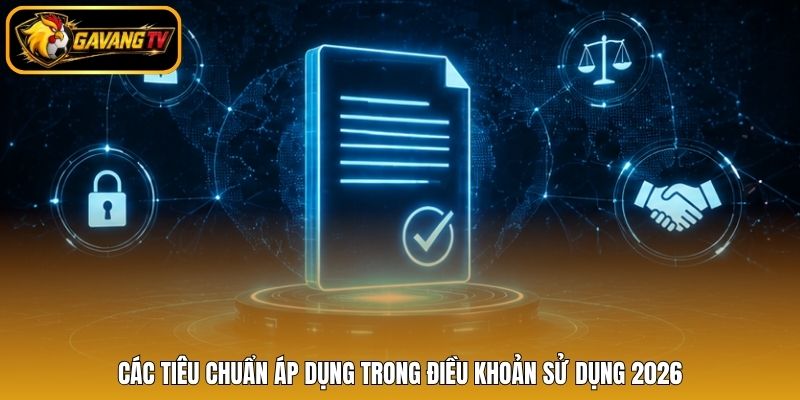 Các tiêu chuẩn áp dụng trong điều khoản sử dụng 2026