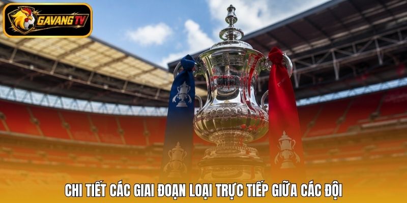 Chi tiết các giai đoạn loại trực tiếp giữa các đội