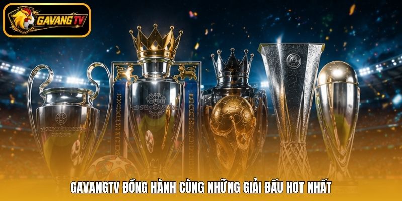 Gavangtv đồng hành cùng những giải đấu hot nhất