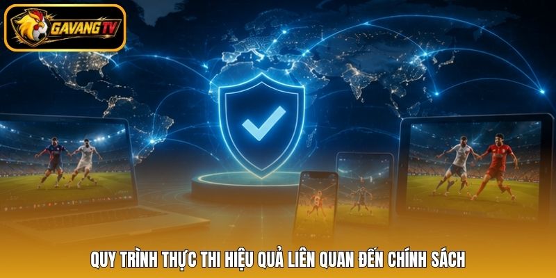 Quy trình thực thi hiệu quả liên quan đến chính sách