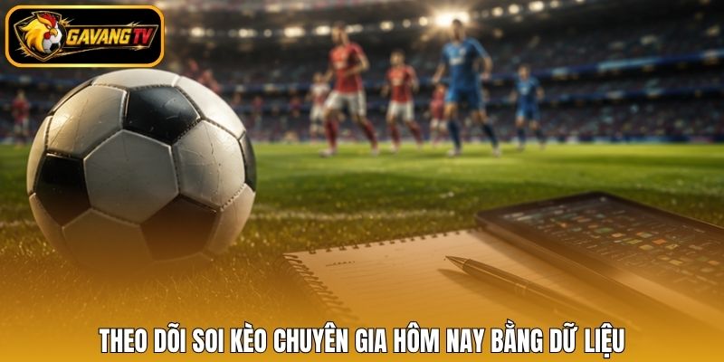 Theo dõi soi kèo chuyên gia hôm nay bằng dữ liệu