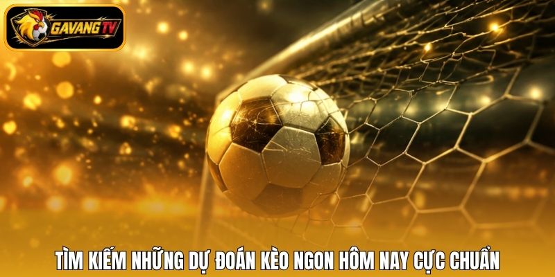 Tìm kiếm những dự đoán kèo ngon hôm nay cực chuẩn